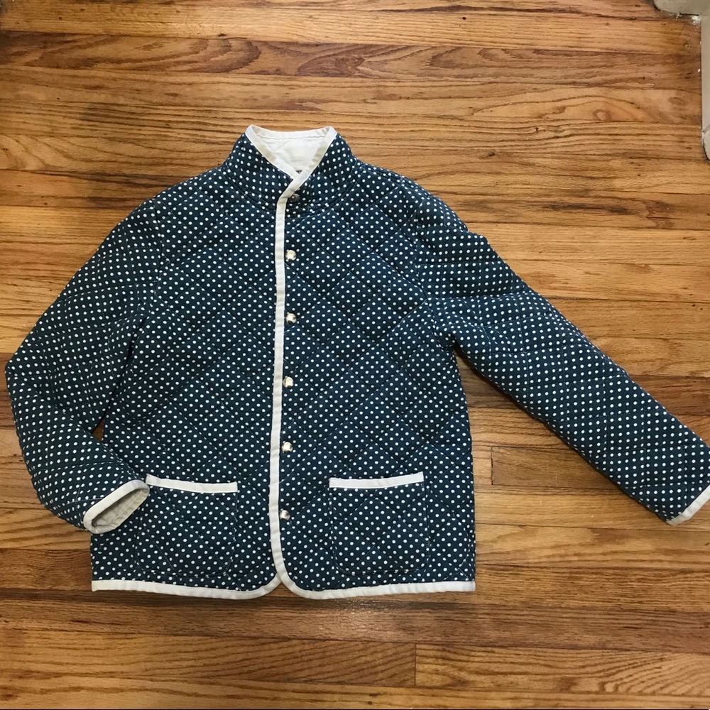 Utility Canvas Quilt Knit Jacket